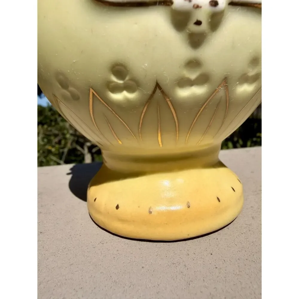 Antique Austrian Bohemian Art Nouveau Hand Painted Porcelain Vase 9